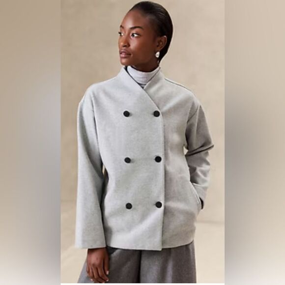 Banana Republic Factory Brushed Jacket Size XS - Picture 1 of 5